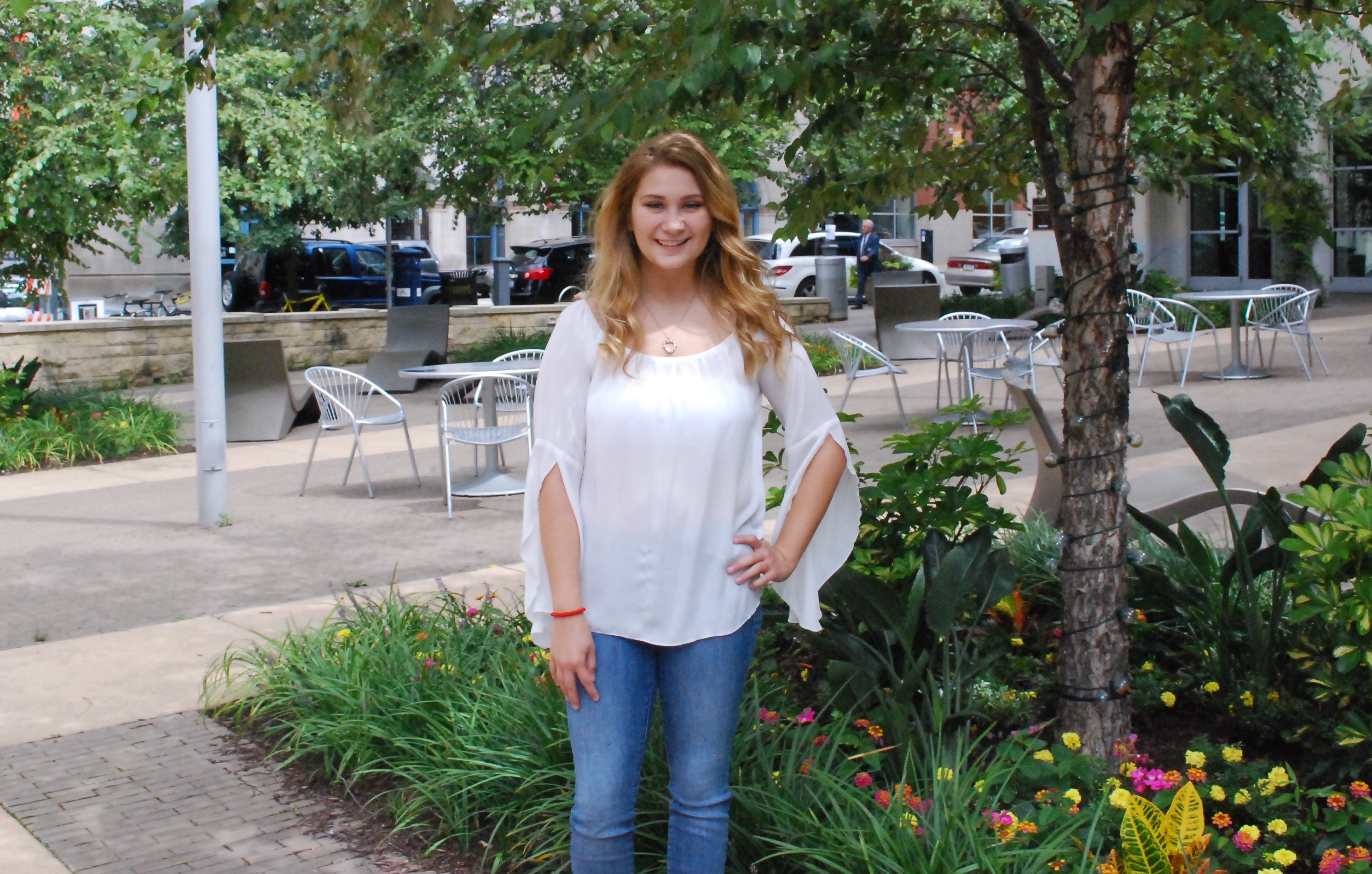 Pictured is Isabella Yobbagy, Psychology Major